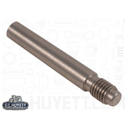 G.L. HUYETT Taper Pin Ext Thread #4 x 1-1/4 SS PL TPTS-04-1250